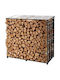Vivatechnix Inox Regal Holzlagerung