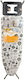 Ironing Board For Steam Iron Foldable 120x38x66cm