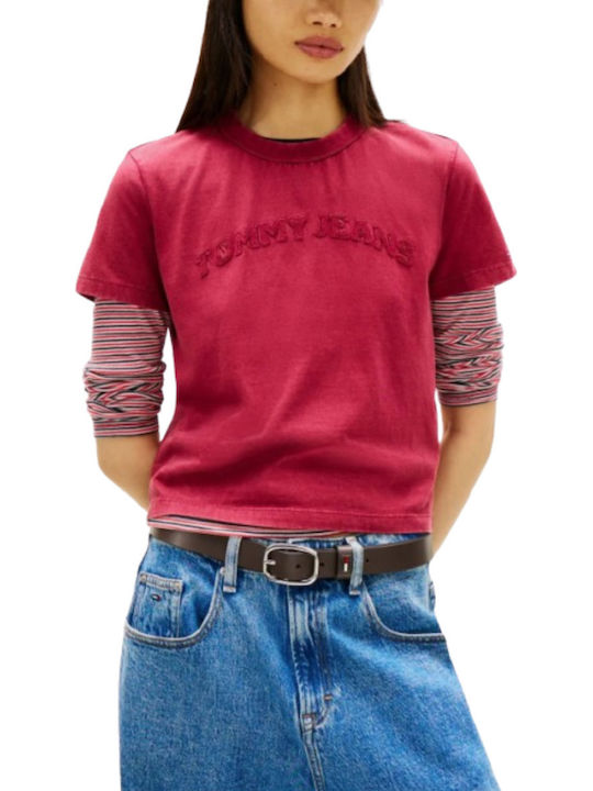 Tommy Hilfiger Women's T-shirt Lavish Cerise