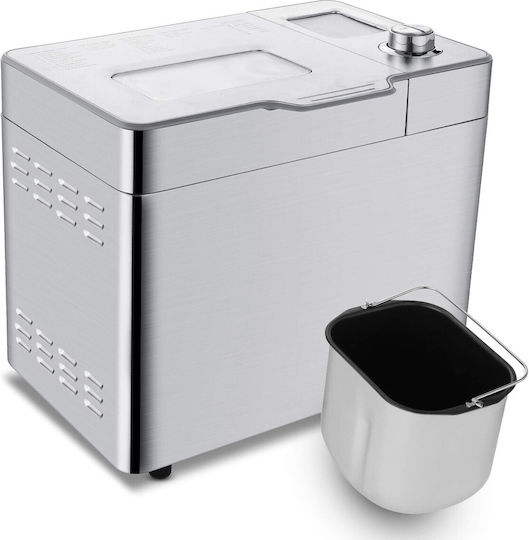 Dianomiki Mașină de pâine cu o putere de 550W și o capacitate de 900gr cu 25 programe