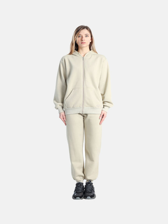 Γυναικείο Off White Σετ με Παντελόνι