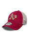 New Era Washed 9twenty Trucker Oakath 60667612 Burgundische