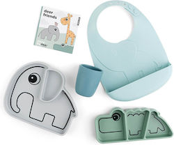 Done by Deer Baby- und Kinder-Essgeschirr aus Silikon 3er Set
