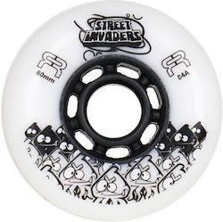 FR Street Invader Wheels White 80/84a