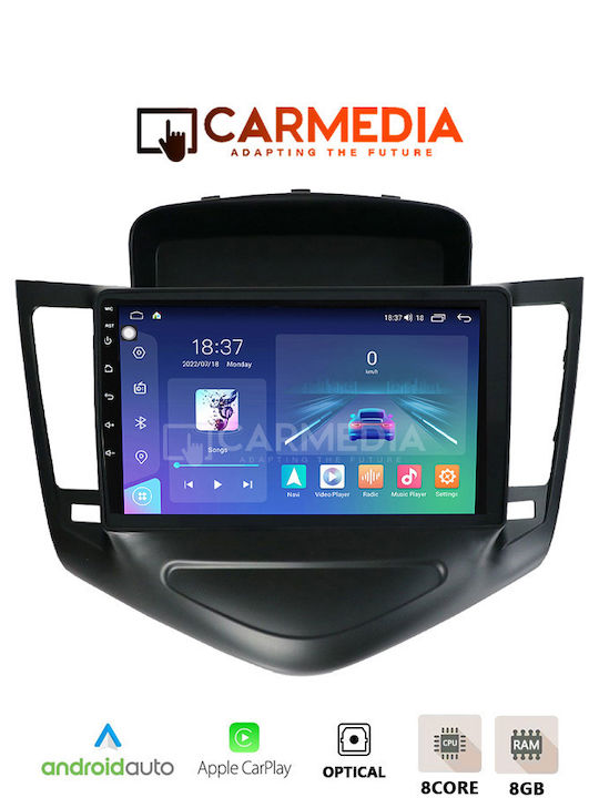 Carmedia Auto-Audiosystem für Chevrolet Cruze 2008-2012 (Bluetooth/USB/WiFi/GPS/Apple-Carplay/Android-Auto) mit Touchscreen 12.3"