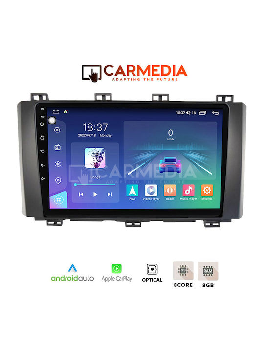 Carmedia Car Audio System for Seat Ateca 2017 (Bluetooth/USB/WiFi/GPS/Apple-Carplay/Android-Auto) with Touch Screen 12.3"