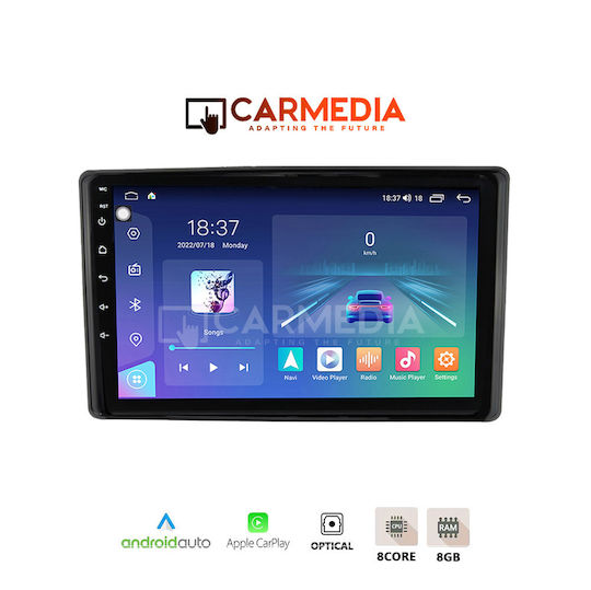 Carmedia Car Audio System for Toyota Raize 2020 (Bluetooth/USB/WiFi/GPS/Apple-Carplay/Android-Auto) with Touch Screen 12.3"