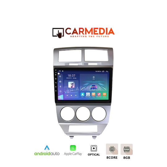 Carmedia Auto-Audiosystem Dodge Kaliber 2006-2012 (Bluetooth/USB/WiFi/GPS/Apple-Carplay/Android-Auto) mit Touchscreen 12.3"