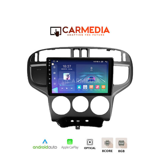 Carmedia Car Audio System for Hyundai Matrix 2001-2010 (Bluetooth/USB/WiFi/GPS/Apple-Carplay/Android-Auto) with Touch Screen 12.3"