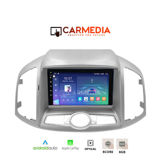 Carmedia Car Audio System for Chevrolet Captiva 2012 (Bluetooth/USB/WiFi/GPS/Apple-Carplay/Android-Auto) with Touch Screen 12.3"