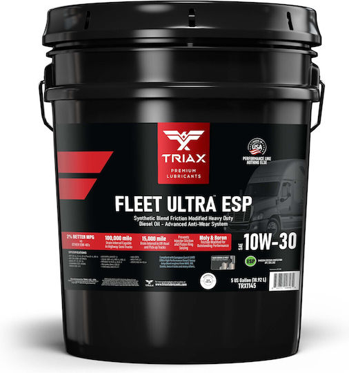 Triax Fleet Ultra ESP Car Oil 10W-30 18.92lt TRX1145