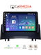 Carmedia Car Audio System for Renault Megane 2002-2008 (Bluetooth/USB/WiFi/GPS/Apple-Carplay/Android-Auto) with Touch Screen 12.3"