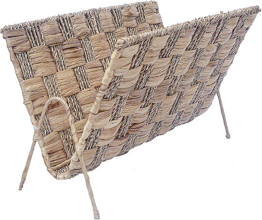 Magazine Rack Beige 47x30x24cm 25981