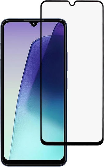 Full Face Tempered Glass Μαύρο (Redmi 15C)
