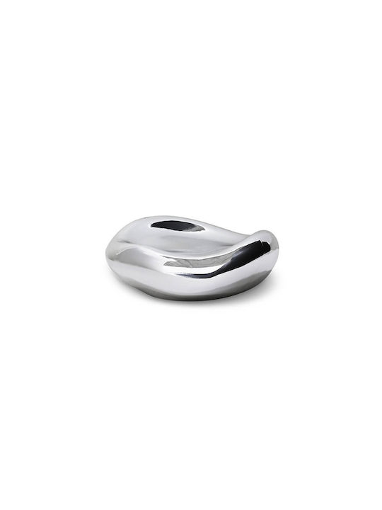 Μπολ Gleam Glass Chrome Ηkliving 27 X 26 X 10 Cm
