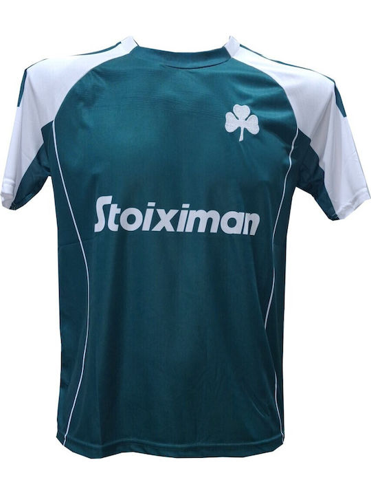 Echipament de Fotbal Pentru Bărbați Pao Alb Verde 1345-56