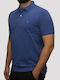 Short Sleeve Blue Men’s Blouse