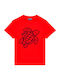 T-shirt Κόκκινο
