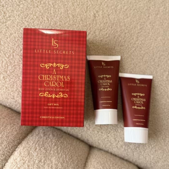 Little Secrets A Christmas Carol Skin Care Set for Moisturizing & Body Cleaning 2pcs