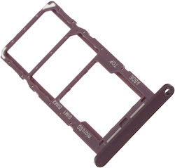 Sim Card Tray Samsung Galaxy A24 4g Dual Card Version Dark Red Sim Card Tray Samsung Galaxy A24 4g Dual Card Version Dark Red