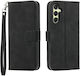 Dierfeng Book Σιλικόνης Μαύρο (Galaxy A26Oppo A17)