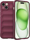 Techsuit Magic Umschlag Rückseite Transparent (iPhone 15 Plus / 16 Plus)