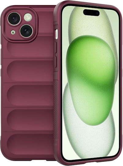 Techsuit Magic Umschlag Rückseite Transparent (iPhone 15 Plus / 16 Plus)
