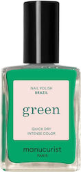 Manucurist Зелен Гланцов Лак За Нокти Brazil 15ml