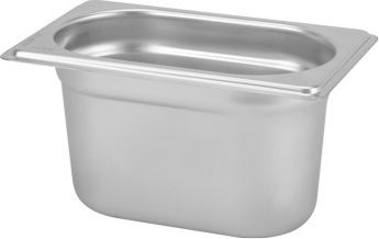 Tavă Gastronorm Din Oțel Inoxidabil Raki GN 1/9 176x108xh100mm 1lt