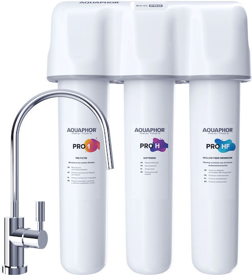 Aquaphor Crystal ECO H PRO Συσκευή Φίλτρου Νερού Τριπλή Κάτω Πάγκου με Βρυσάκι 312014