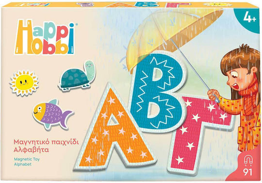 HappiHobbi Educational Game Letters & Numbers for 4+ years old Years Old