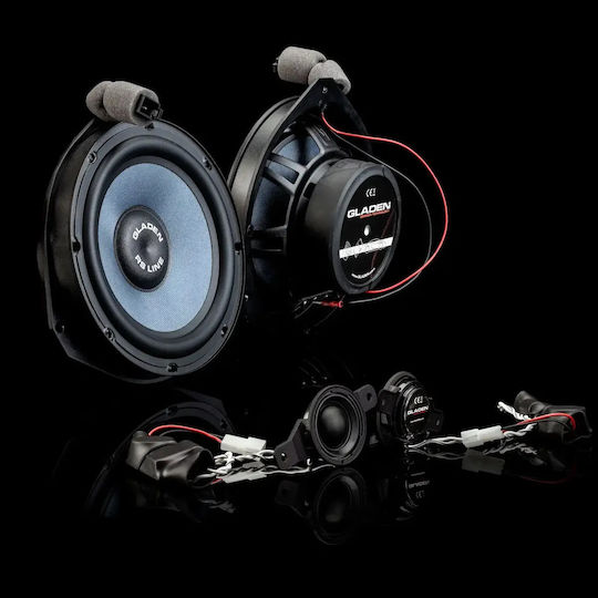 Gladen Set Auto-Lautsprecher One165 6.5" mit 100W RMS (Tieftöner) Ducato / Citroen / Peugeot
