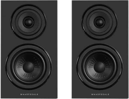 Wharfedale Diamond 12.1i WH-073101-00A Двойка Hi-Fi Говорители Bookself 2 Брой шофьори Ш18xД25xВ31.2см. Черен