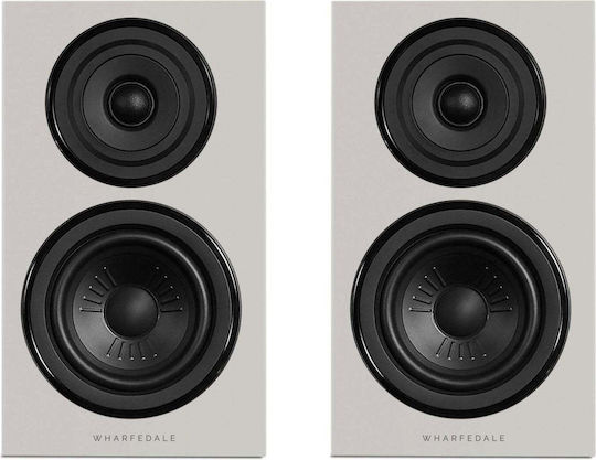 Wharfedale Diamond 12.1i WH-073171-00A Двойка Hi-Fi Говорители Bookself 2 Брой шофьори Ш18xД25xВ31.2см. Сив