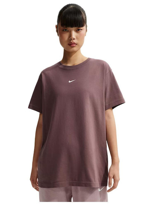 Nike Women's Oversized Brown T-shirt
