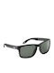 Flying Fisherman Unisex Sunglasses with Black Frame and Black Lens 12-002