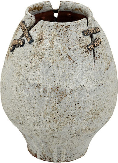Artekko Decorative Vase White 19x19x24cm