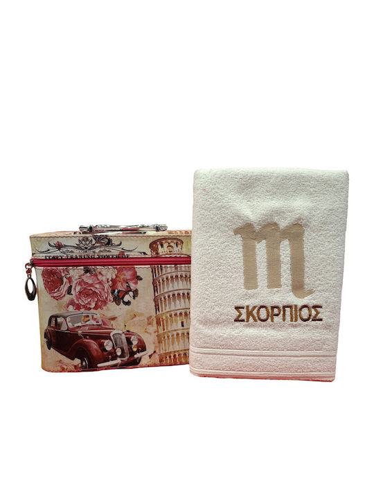 Marwa Facecloth Scorpio 50x90cm White