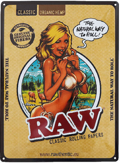 Raw από Μέταλλο 42x31cm