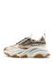 Possession E Γυναικεία Chunky Sneakers Μαύρο-μπεζ-χρυσό