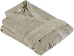 Homelovers Μπουρνούζι με Γιακά Space Grey 350gr/m²