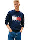 Flag Sweatshirt Dark Blue