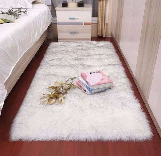 Mc Decor Σετ Χαλιά Κρεβατοκάμαρας Wht MCD.KSX.RAB WHT 3τμχ