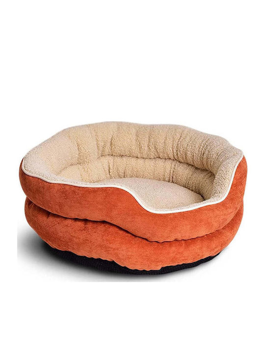 Sofa Dog Bed Orange 45x45cm