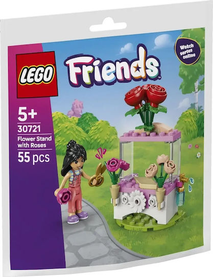 LEGO Friends Blumenständer mit Rosen für 5+ Jahre 55 Stück