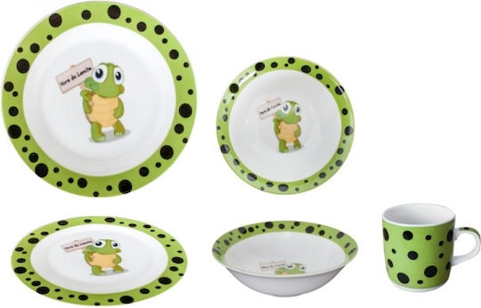 Raki Raki Baby- und Kinder-Essgeschirr aus Porzellan 3er-Set