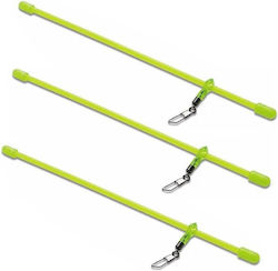 Στριφτάρι Fluo Straight Boom 15cm 9974 3τεμ Mustad