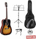 Alvarez Ακουστική Κιθάρα Regent Sunburst Standard