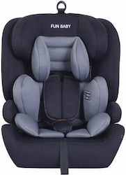 Fun Baby i-Size 9-36 kg with Isofix Black Grey Fun Baby i-Size 9-36 kg with Isofix Black Grey