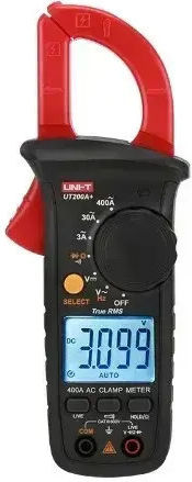 Uni-T Αμπεροτσιμπίδα Ψηφιακή 200A AC UT200A+ με Ακροδέκτες